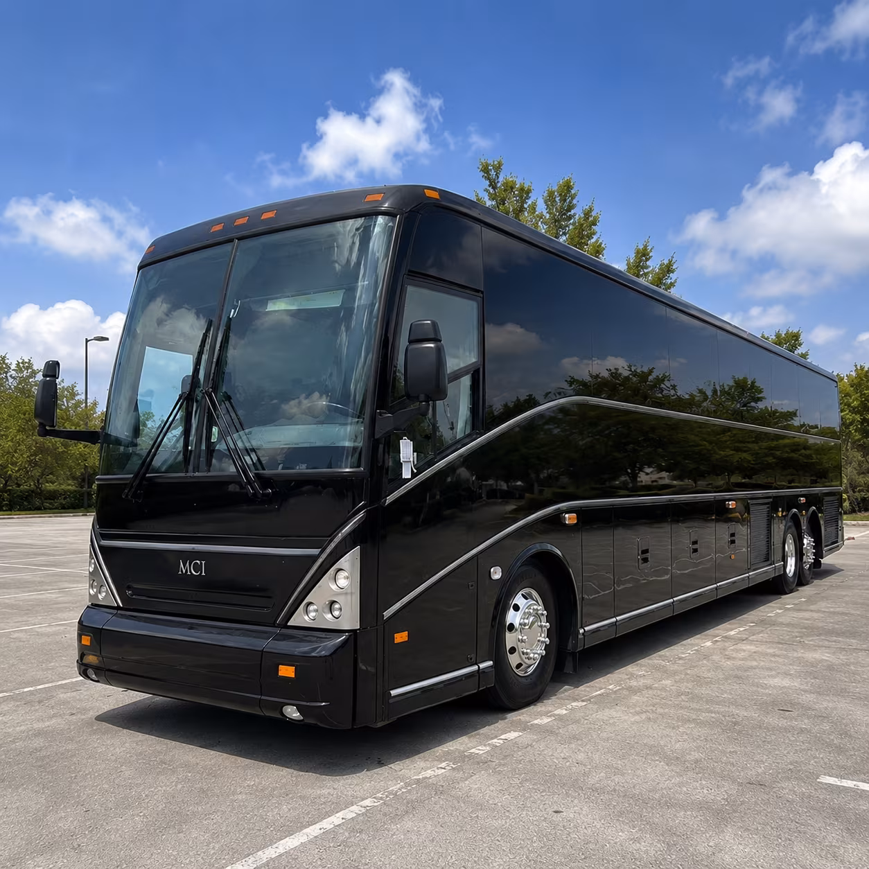 long distance charter buses for away games and out of town sporting events