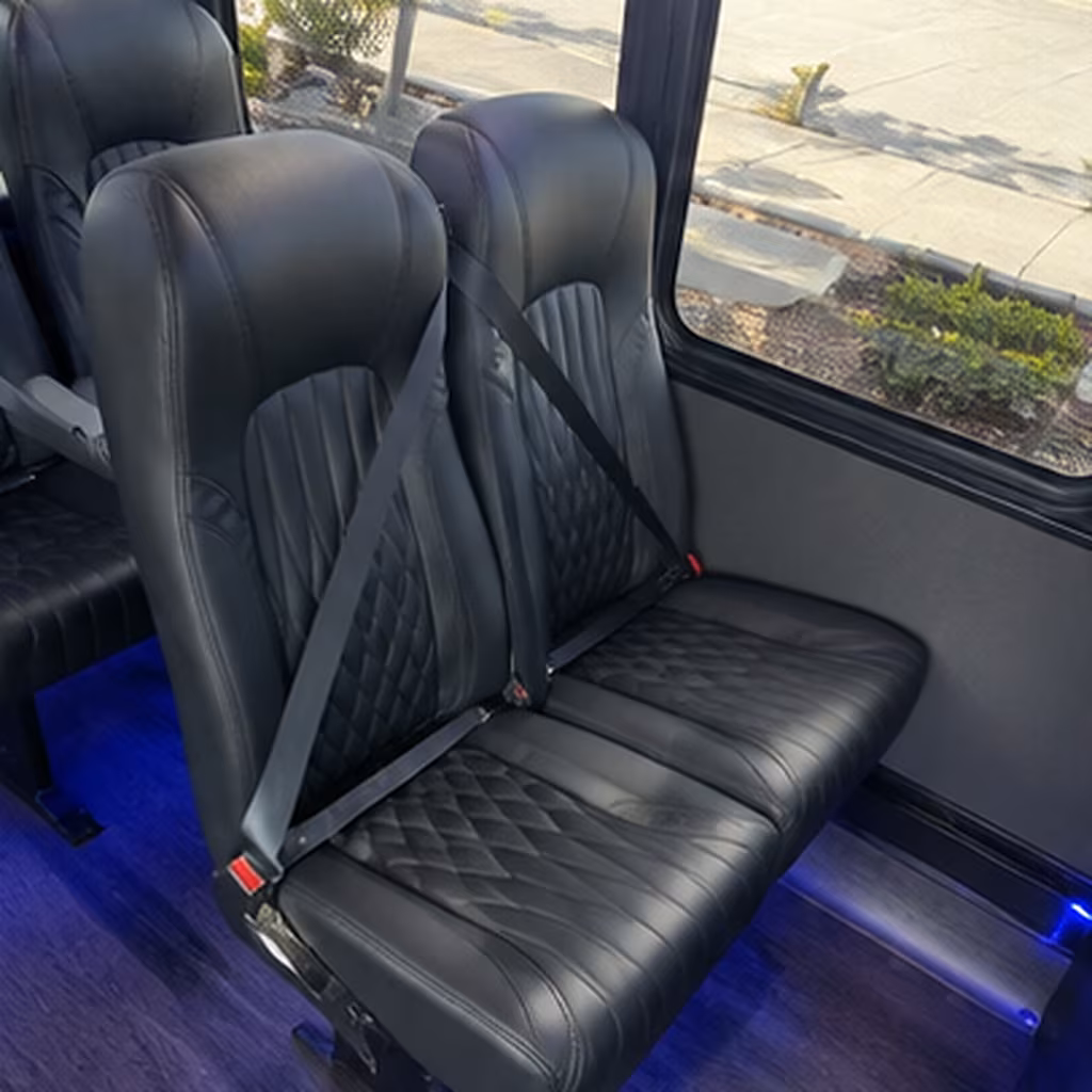 st petersburg 28 passenger minibus interior