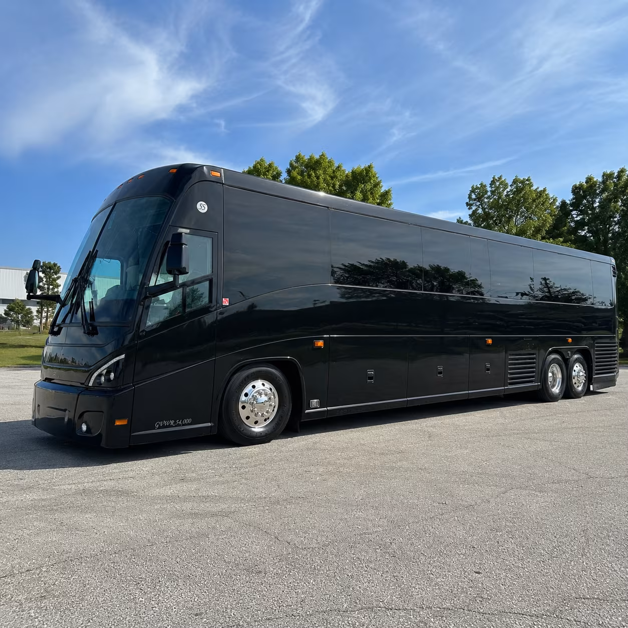 st petersburg 47 passenger charter bus
